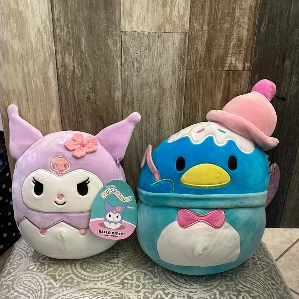Squishmallows‎ Hello Kitty Kuromi  & Tuxedosam by Sanrio 8” 10” NWT